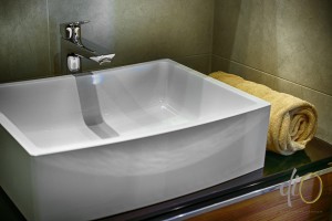 Belvárosi emeletráépítés - fürdőszoba részlet